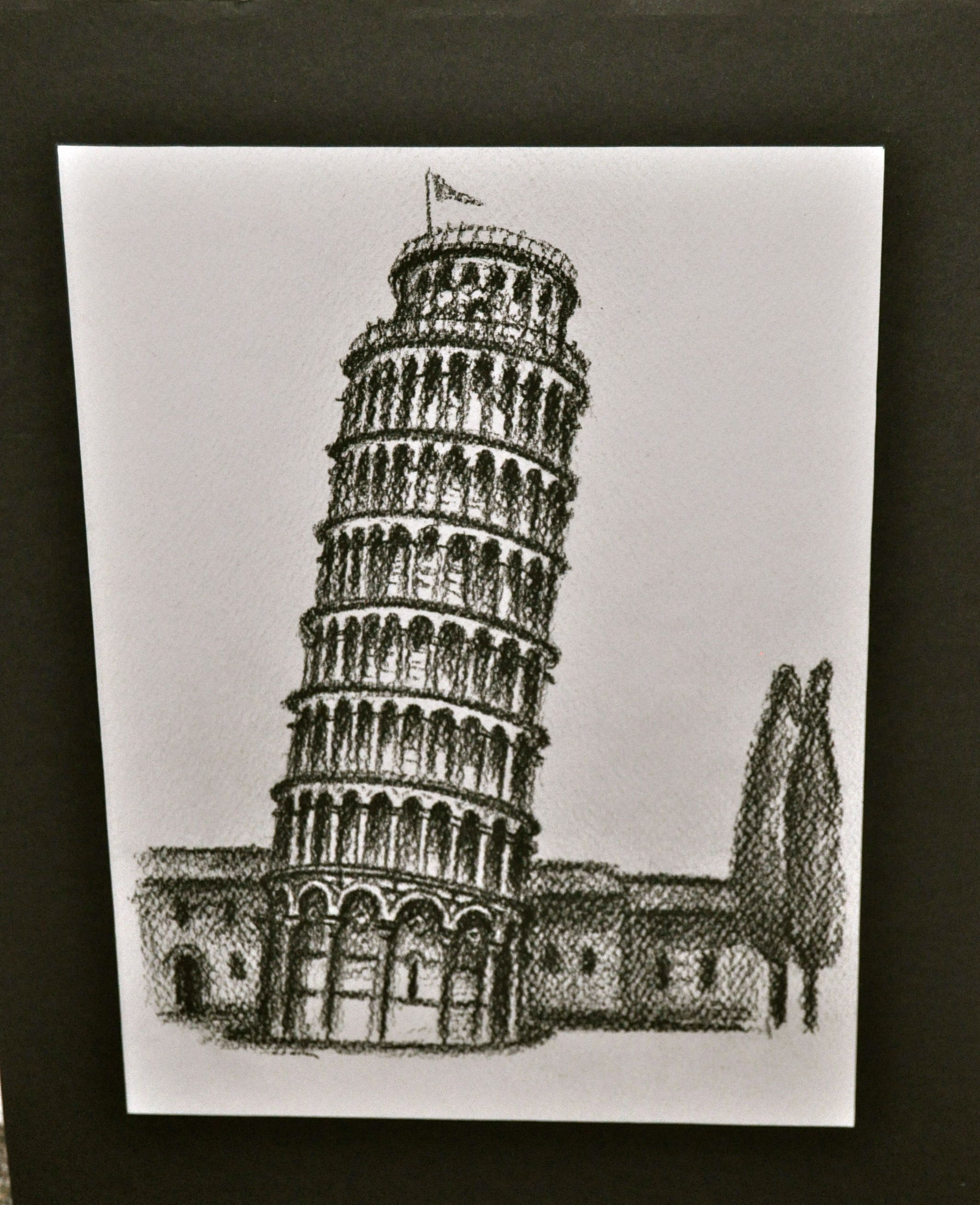 Tower Of Pisa Drawing at GetDrawings Free download