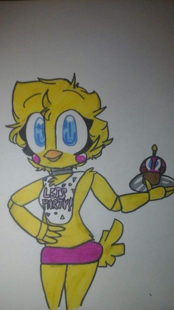 Toy Chica Drawing At Getdrawings Free Download