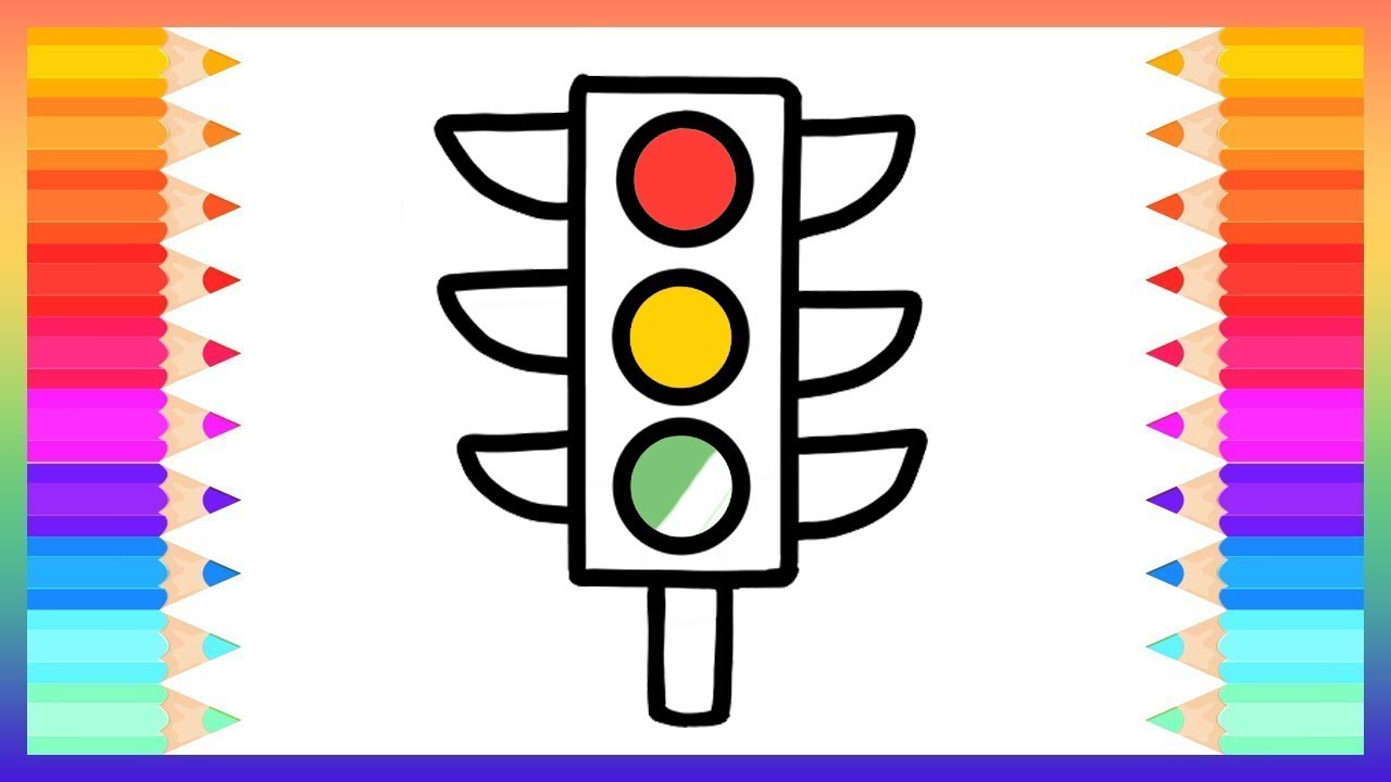Traffic Light Drawing at GetDrawings | Free download