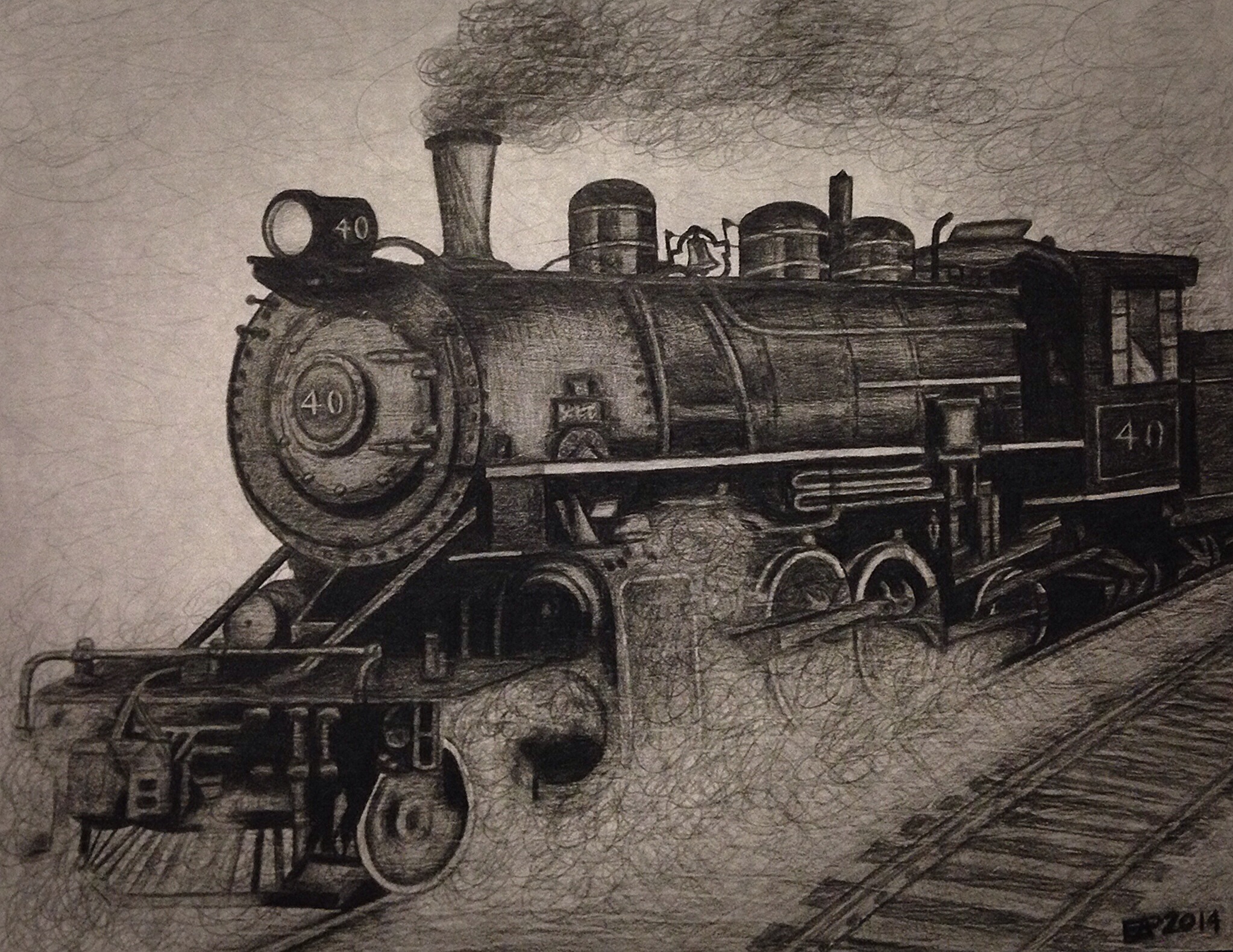 Train Pencil Drawing at GetDrawings Free download