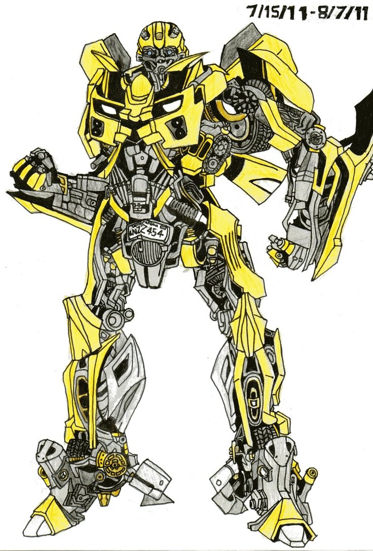 Transformers Drawing Bumblebee at GetDrawings Free download