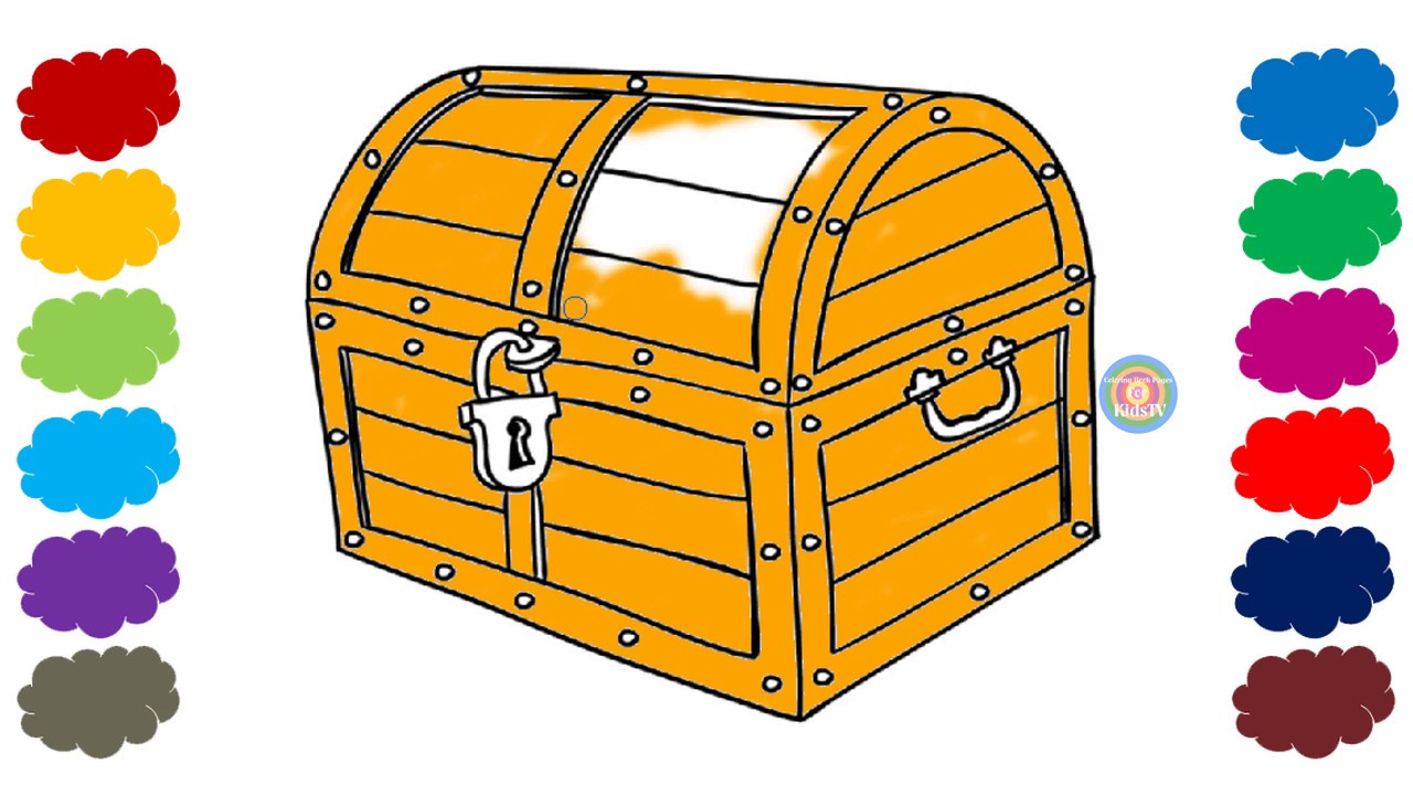 Treasure Box Drawing at GetDrawings | Free download