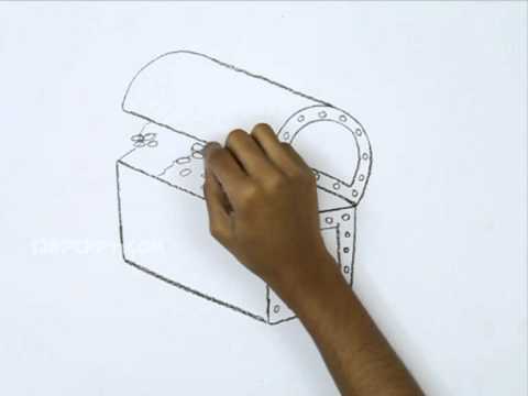 Treasure Box Drawing at GetDrawings | Free download