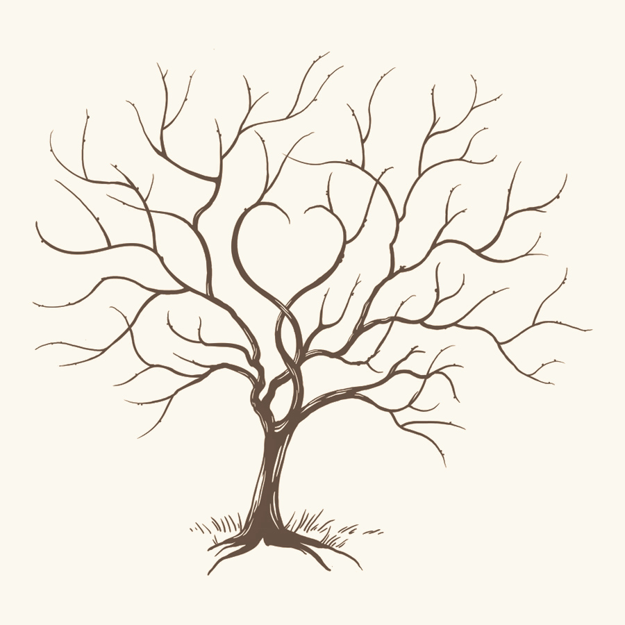 Downloadable Free Printable Thumbprint Tree Template Printable