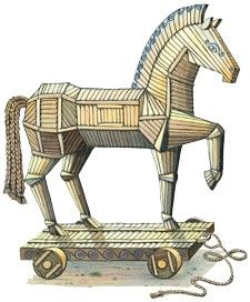 Trojan Horse Drawing at GetDrawings | Free download