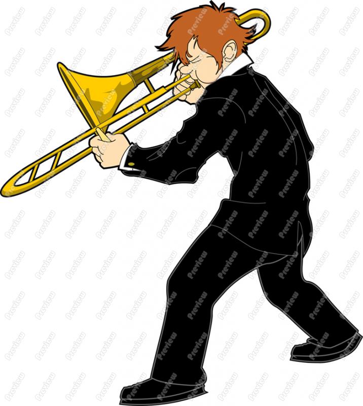 Trombone Cartoon Drawing at GetDrawings | Free download