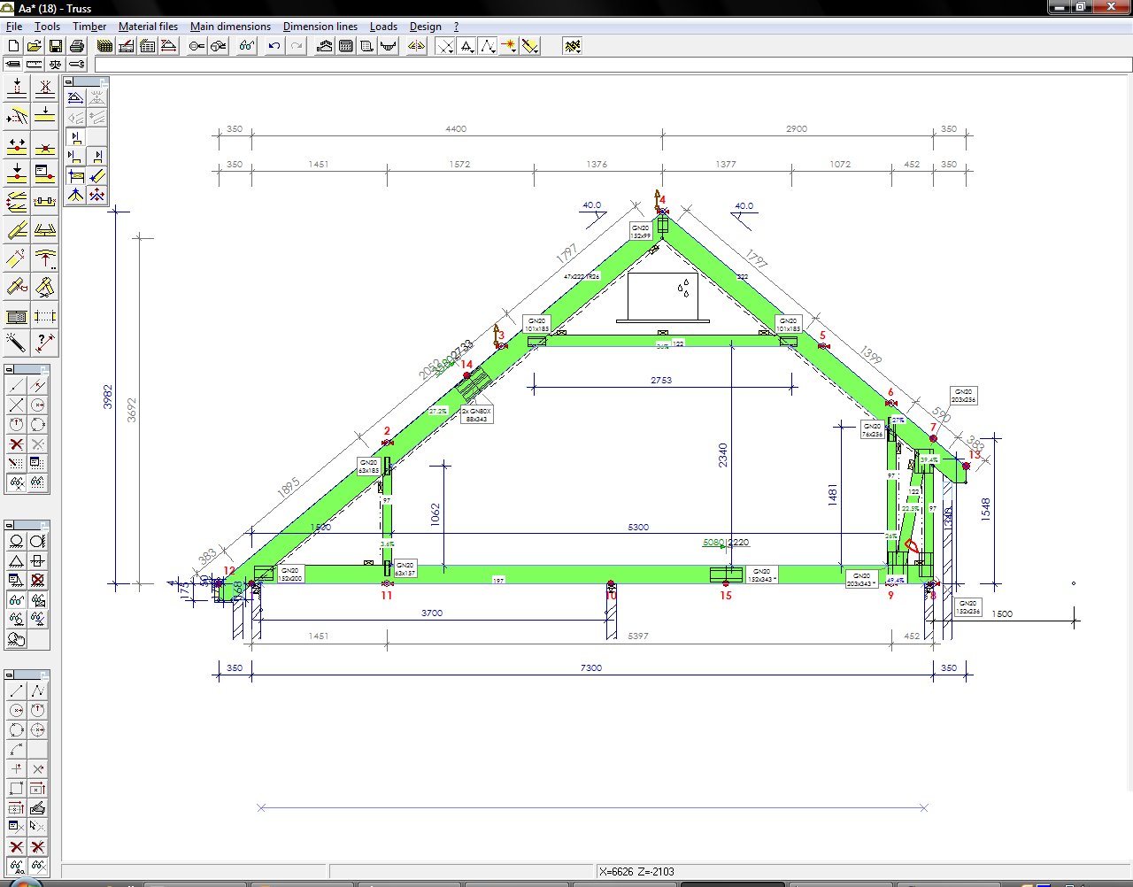 Truss Drawing at GetDrawings Free download