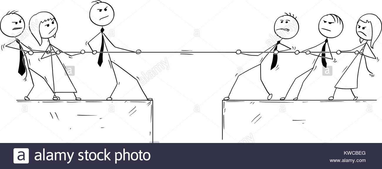 Tug Of War Drawing At GetDrawings | Free Download