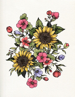 Tumblr Flower Drawing at GetDrawings | Free download