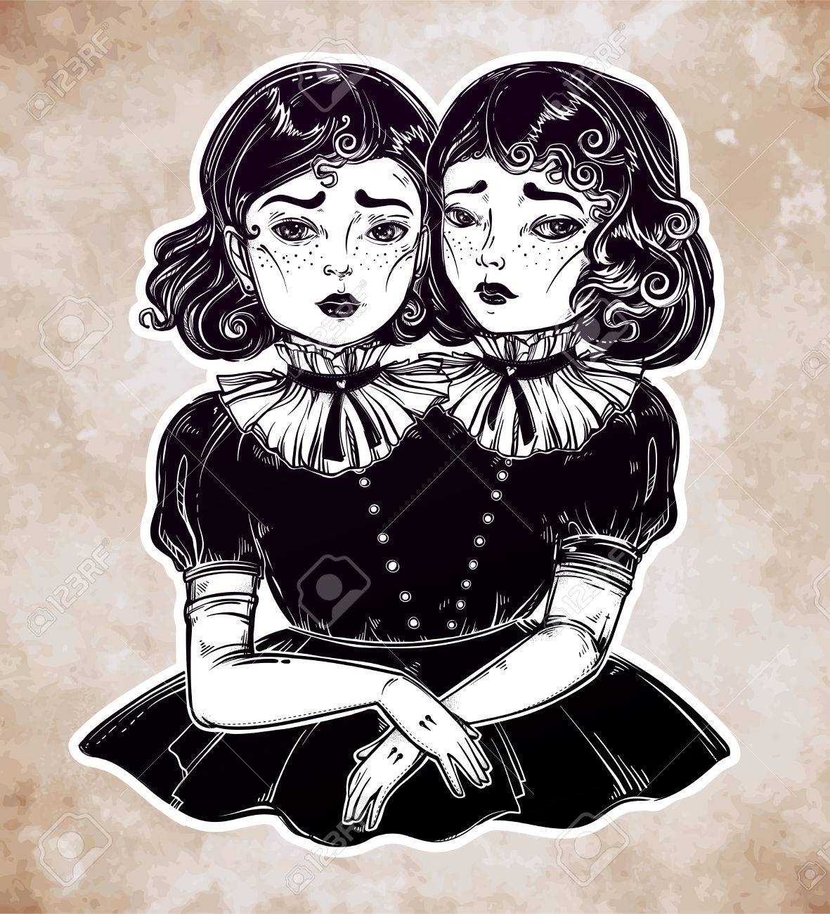 Twins Drawing at GetDrawings | Free download