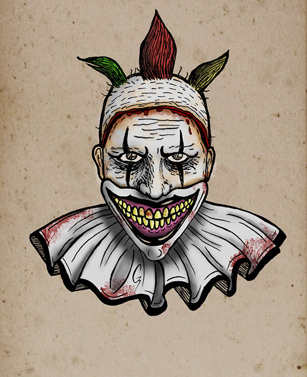 Twisty The Clown Drawing at GetDrawings Free download