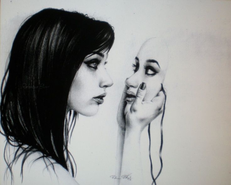 Two Faced Drawing at GetDrawings Free download