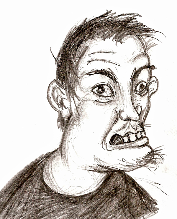Ugly Face Drawing at GetDrawings Free download