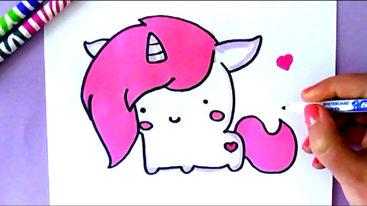 Unicorn Easy Drawing at GetDrawings | Free download