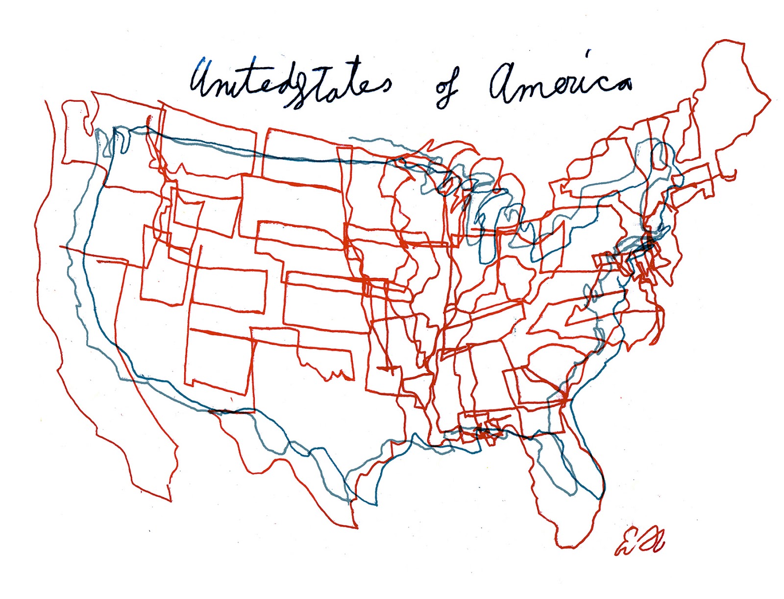 United States Drawing at GetDrawings | Free download