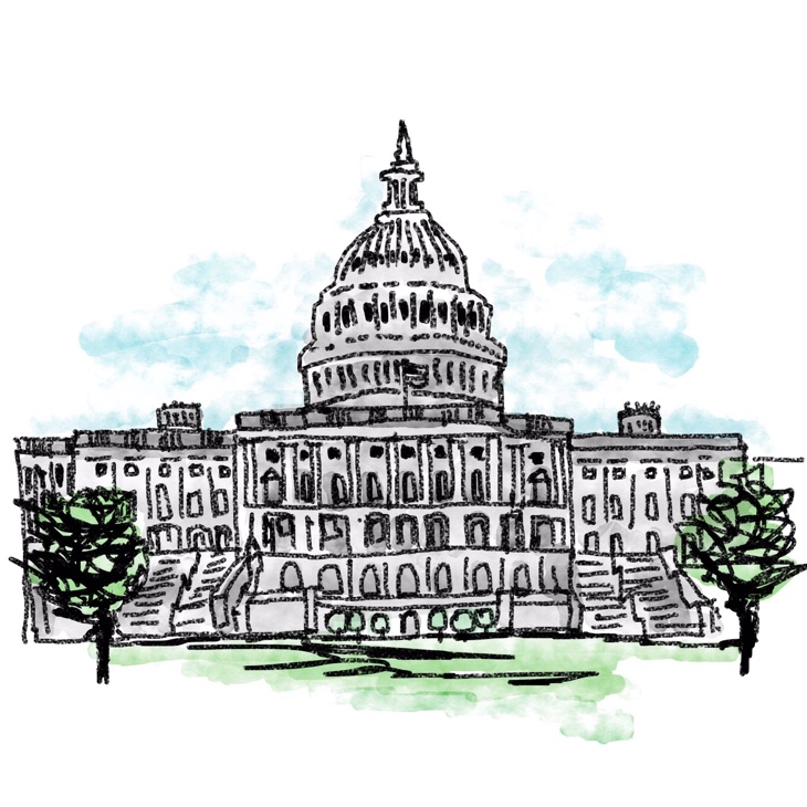 Us Capitol Drawing at GetDrawings Free download