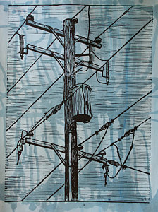 Utility Pole Drawing at GetDrawings | Free download