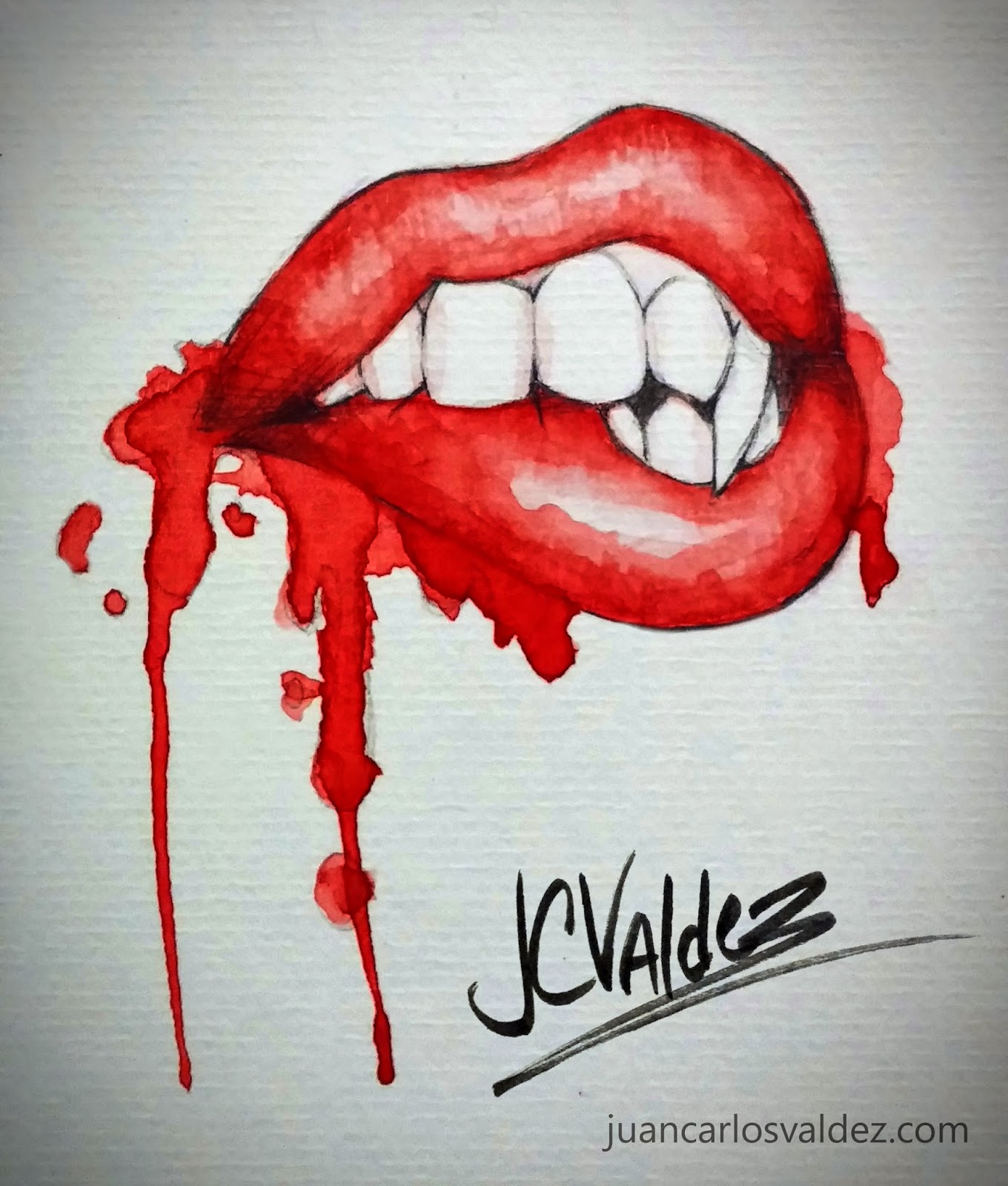 Vampire Lips Drawing at GetDrawings Free download