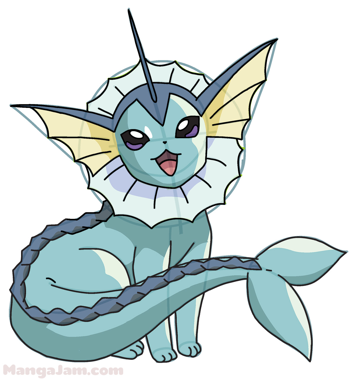 Vaporeon Drawing at GetDrawings Free download