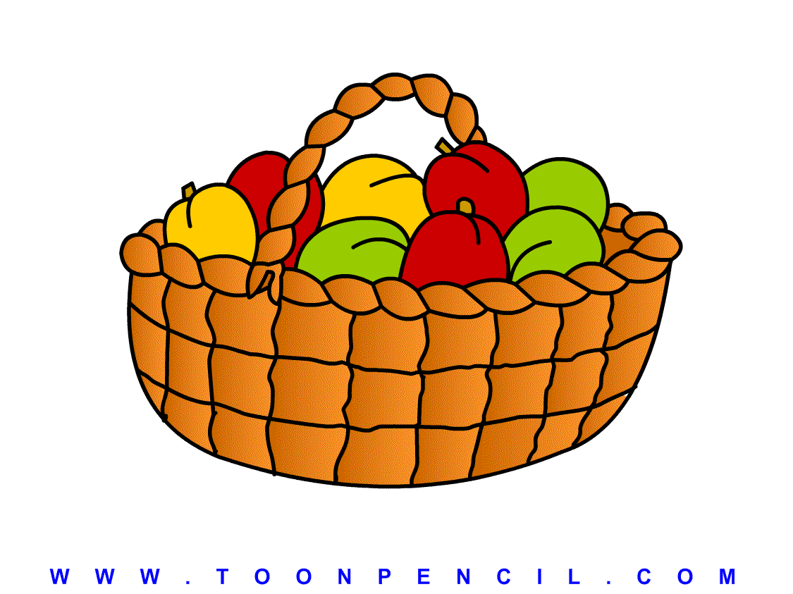 Vegetable Basket Drawing at GetDrawings | Free download