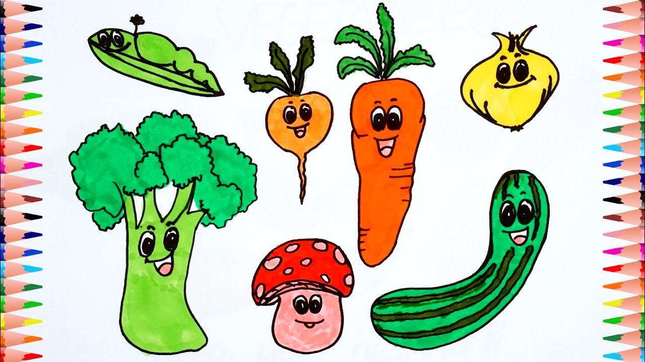  How To Draw Vegetables in the world The ultimate guide 