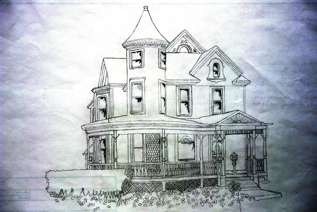 Victorian House Drawing at GetDrawings Free download