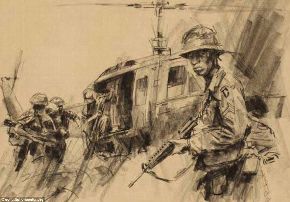 Vietnam Soldier Drawing at GetDrawings Free download