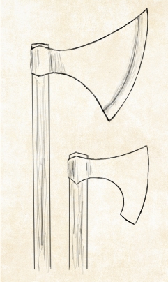 Viking Axe Drawing at GetDrawings | Free download