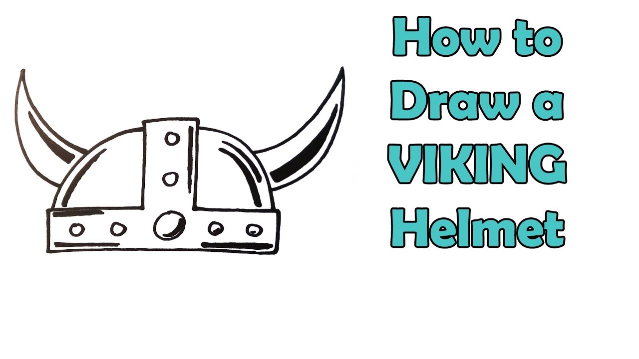Viking Hat Drawing at GetDrawings Free download