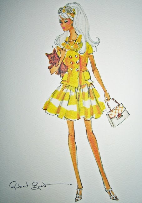 Vintage Barbie Drawing At Getdrawings Free Download