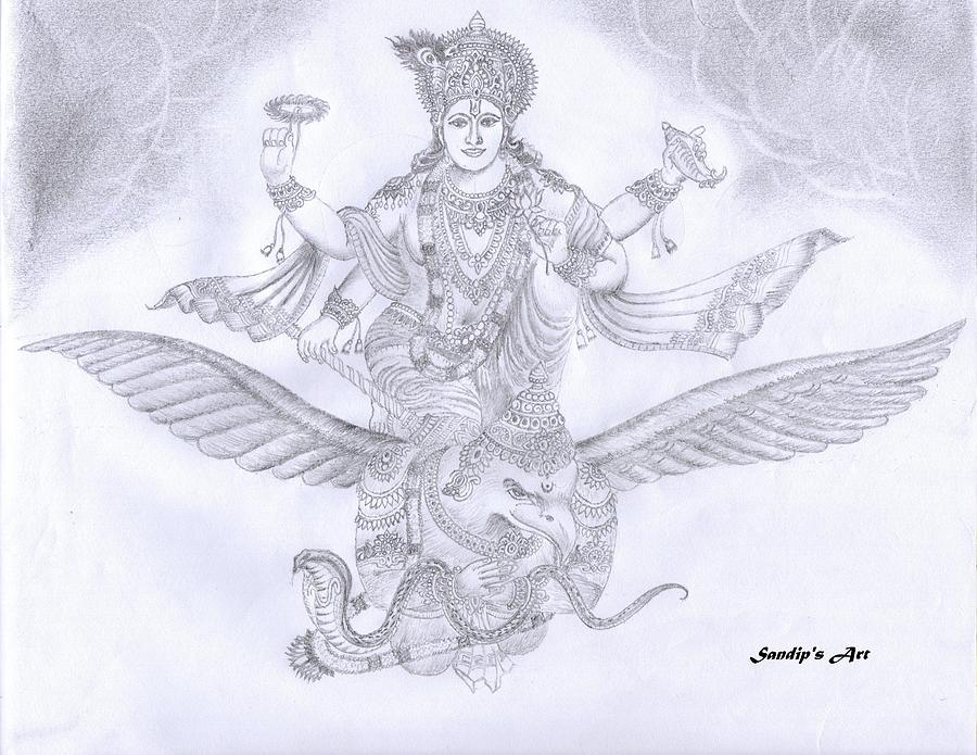 Vishnu Drawing at GetDrawings | Free download