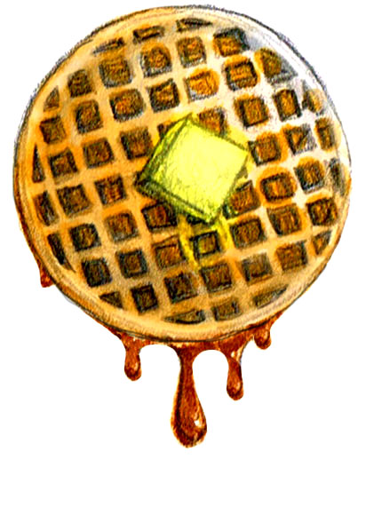 Waffle Drawing at GetDrawings | Free download