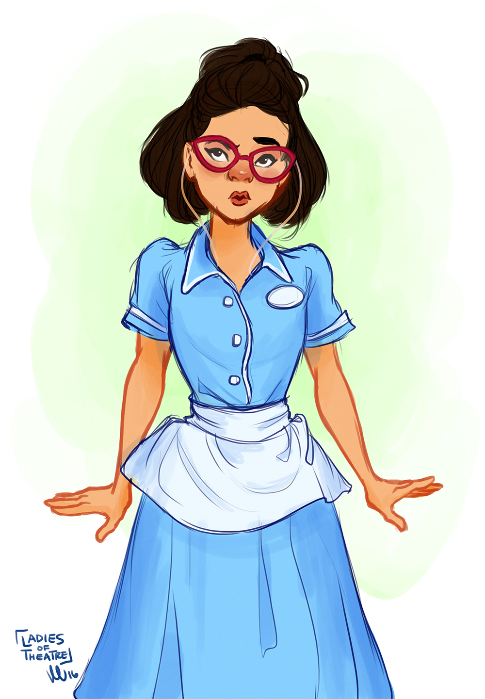 Waitress Drawing at GetDrawings Free download