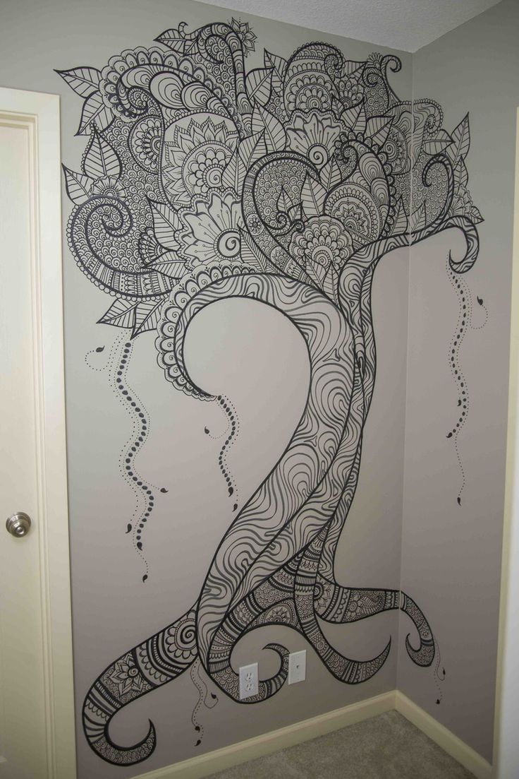 Art Simple Wall Drawing Ideas - pic-side