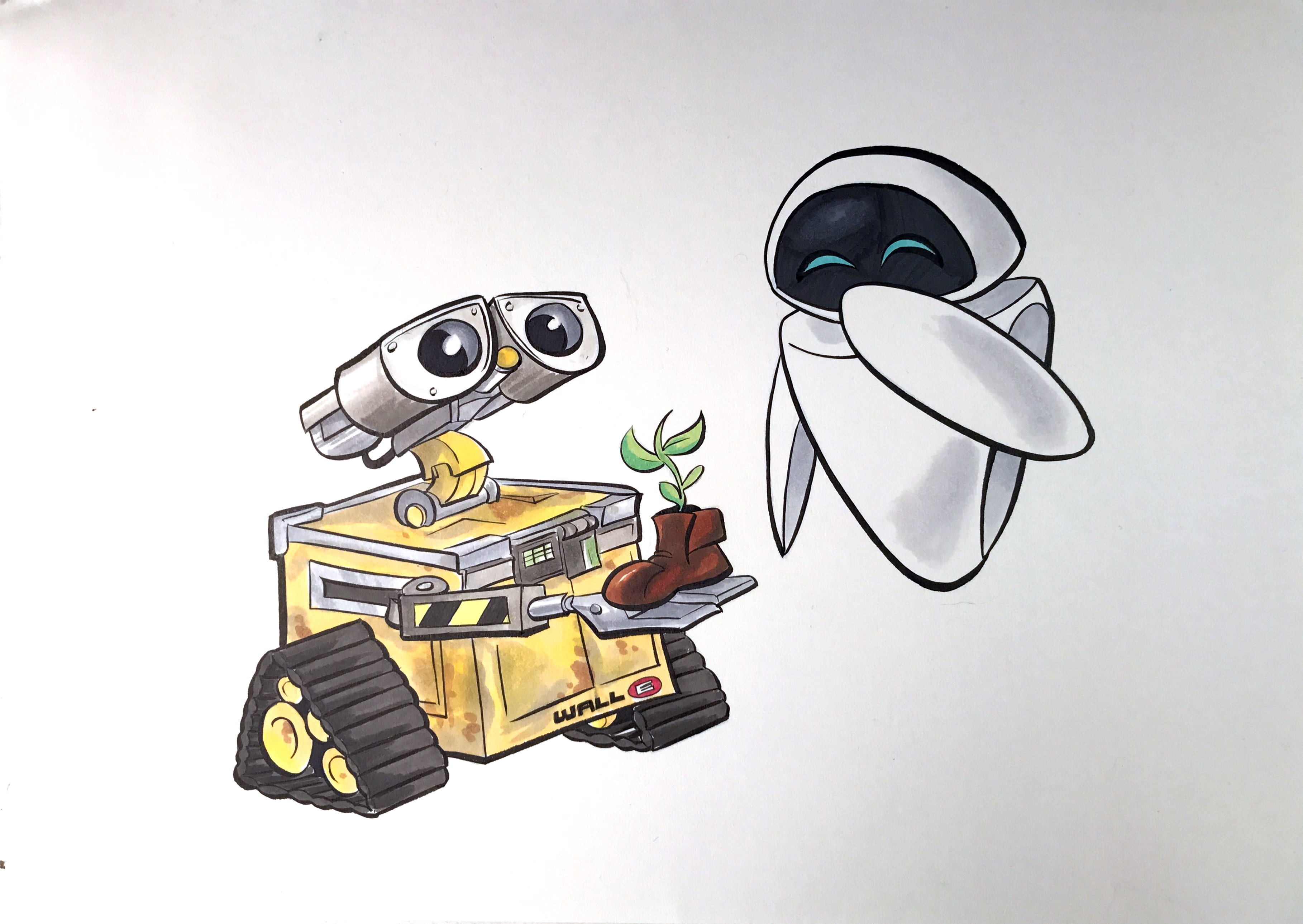 Wall E Drawing at GetDrawings Free download