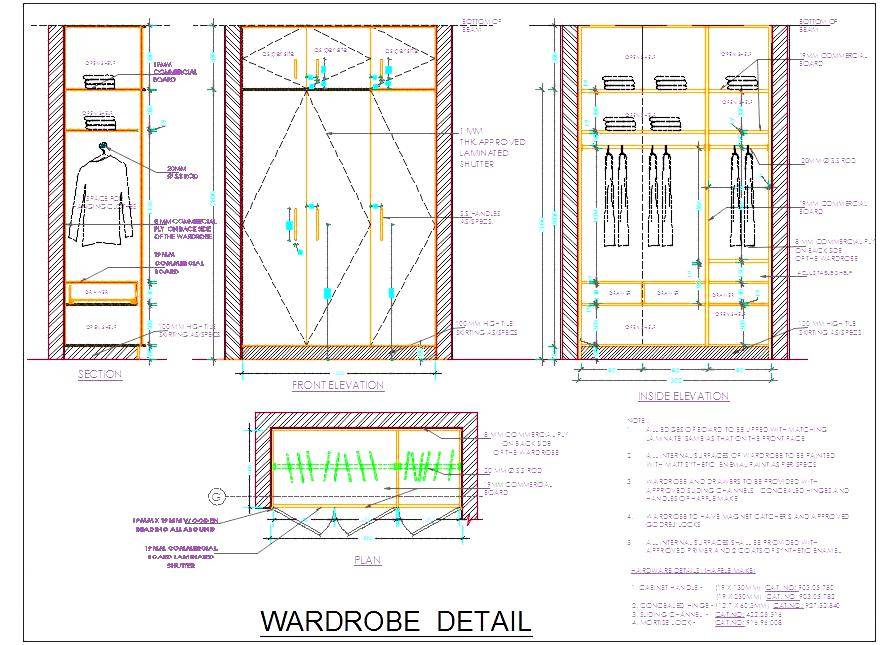 Wardrobe Drawing At Getdrawings Free Download