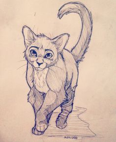 Featured image of post Warrior Cat Drawings In Pencil