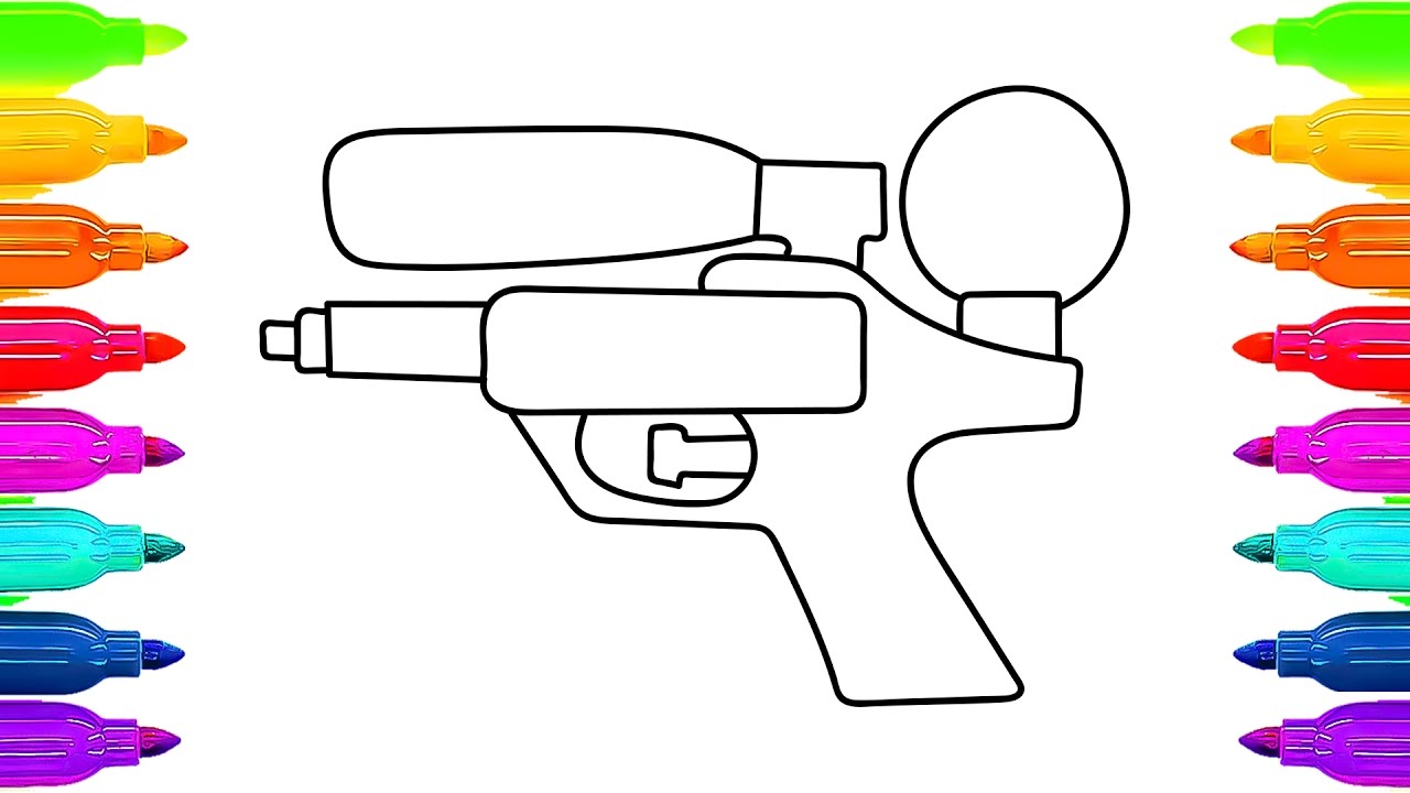 Water Gun Drawing at GetDrawings Free download