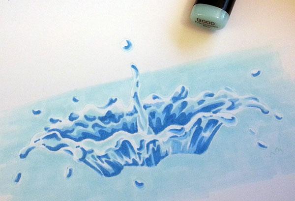 Water Splash Drawing at GetDrawings | Free download