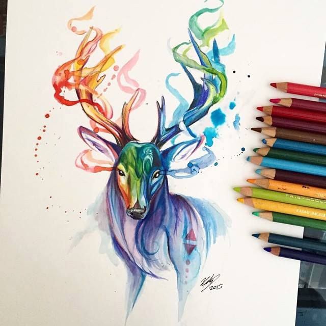 Technique of the Week — Watercolour Pencils