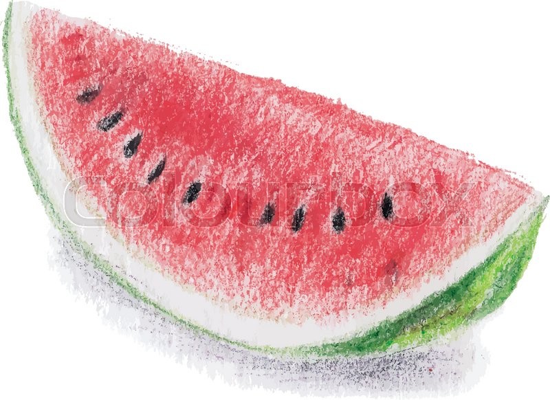 Watermelon Drawing at GetDrawings | Free download