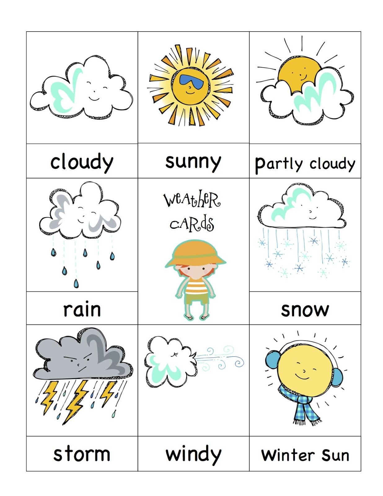 Weather Drawing For Kids At GetDrawings Free Download