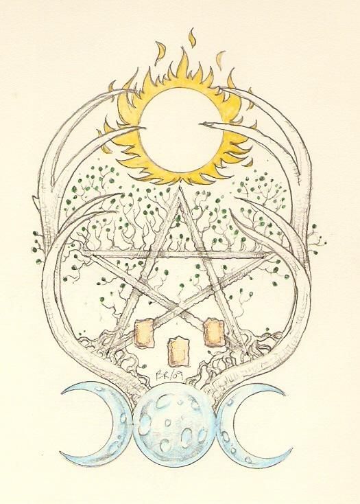 Wicca Drawing at GetDrawings Free download