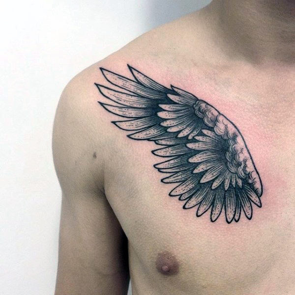 Wing tattoo
