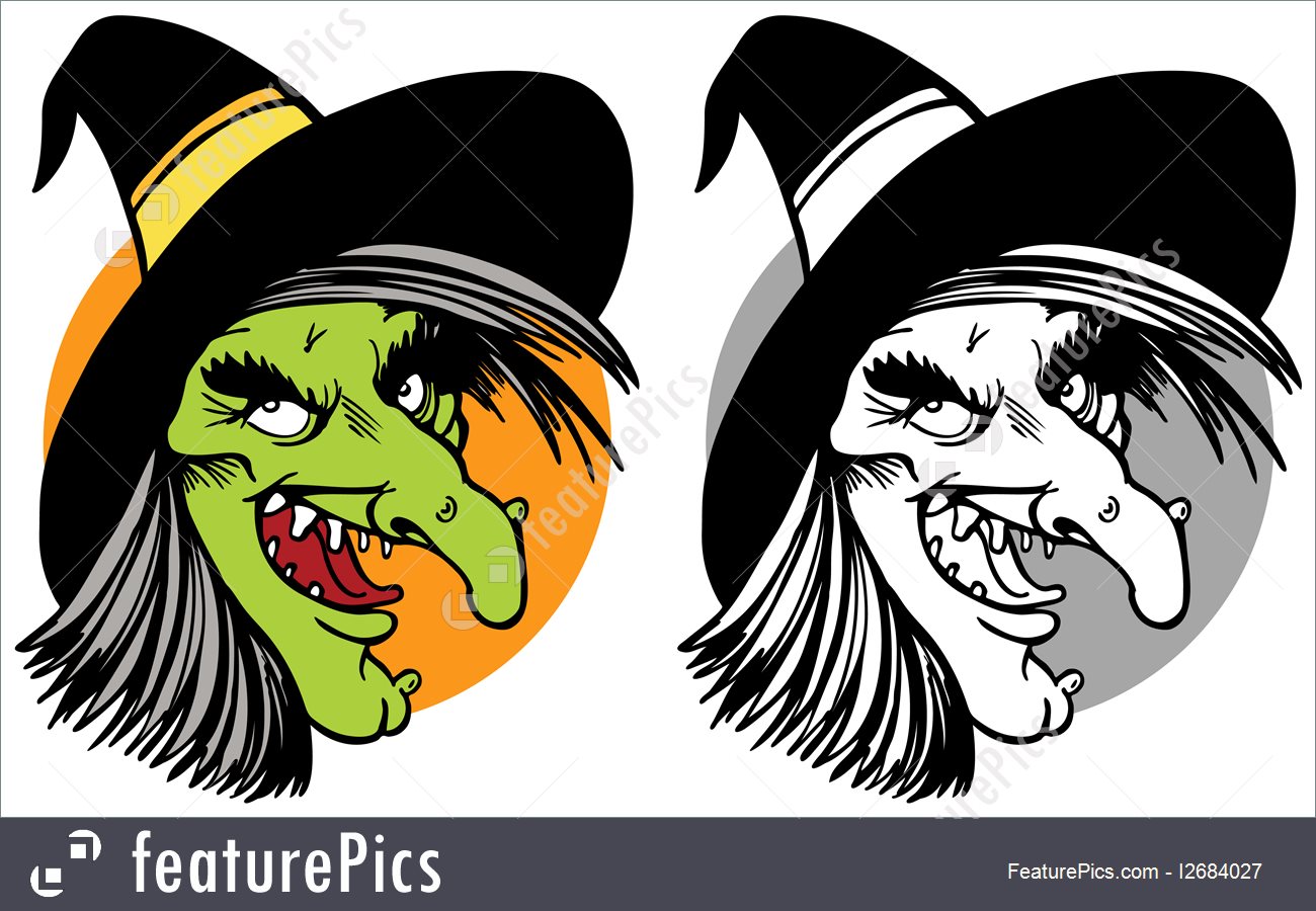 Witch Face Drawing at GetDrawings Free download