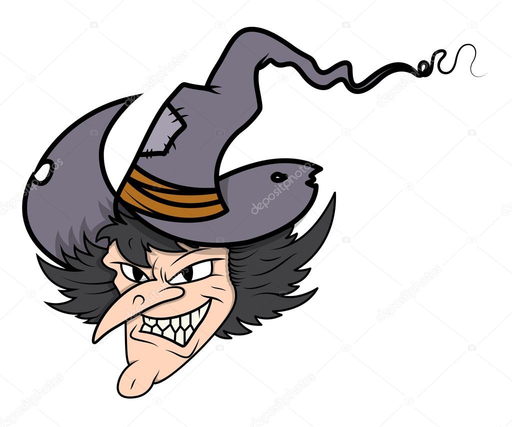 Witch Face Drawing at GetDrawings | Free download