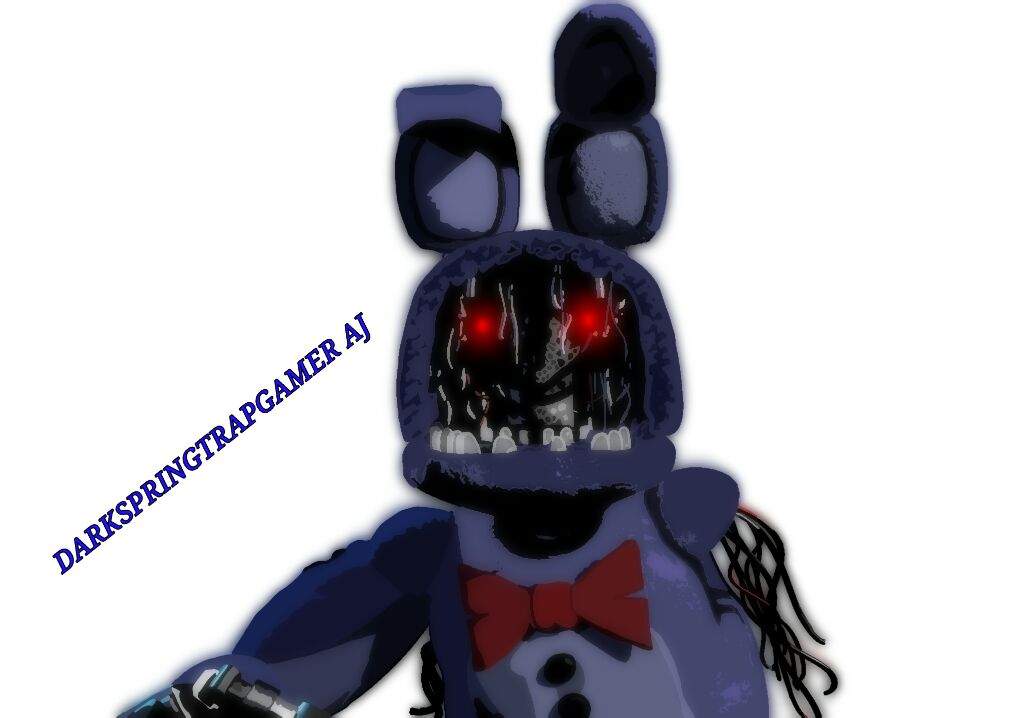 Withered Bonnie Drawing at GetDrawings Free download.