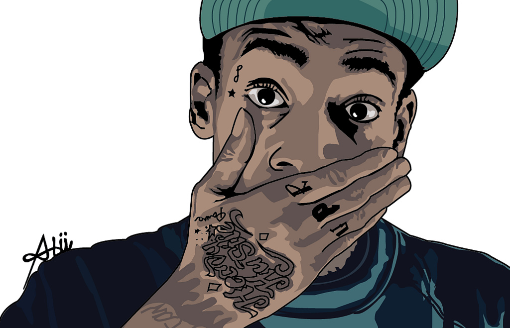 Wiz Khalifa Drawing at GetDrawings | Free download