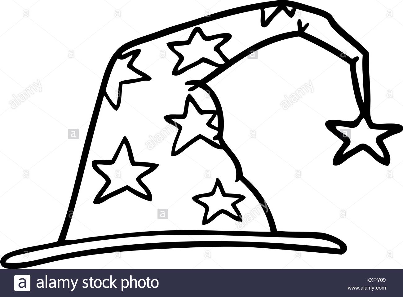 Wizard Hat Drawing at GetDrawings | Free download