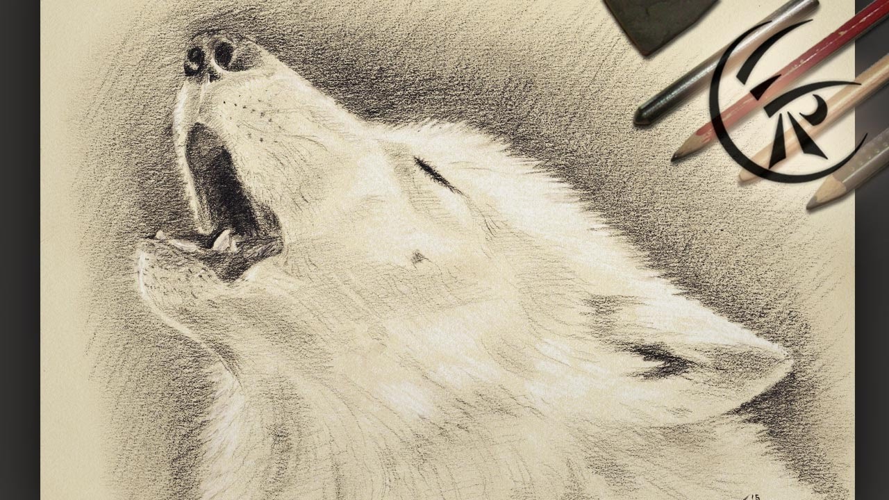 Wolves Howling Drawing at GetDrawings Free download